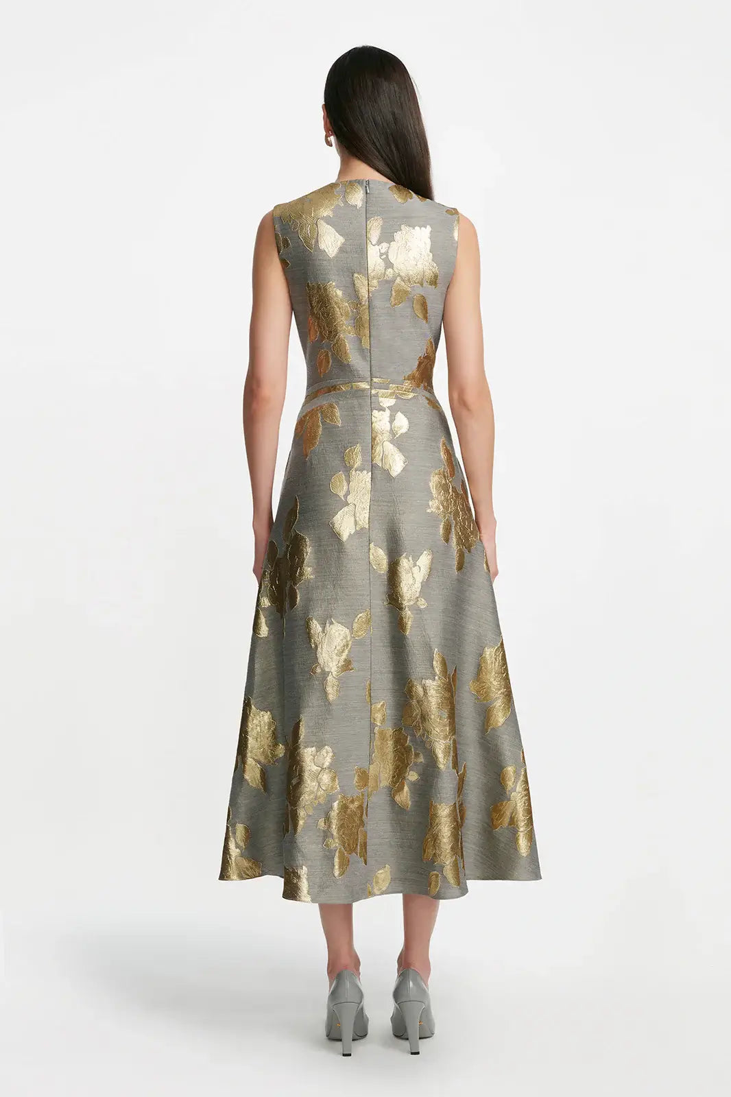 SLEEVELESS A LINE DRESS