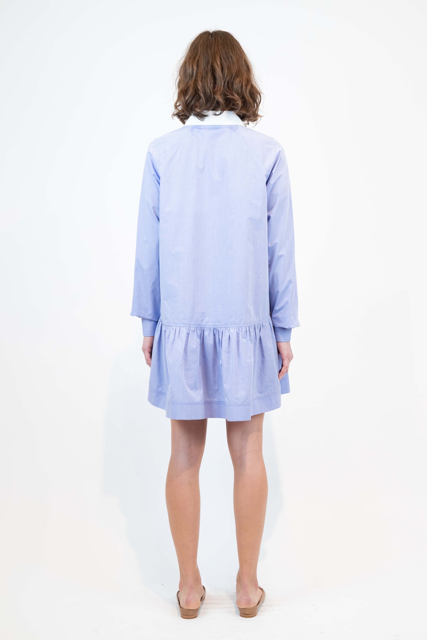 POLI L/S SHIRT MINI DRESS