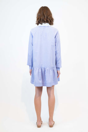 POLI L/S SHIRT MINI DRESS