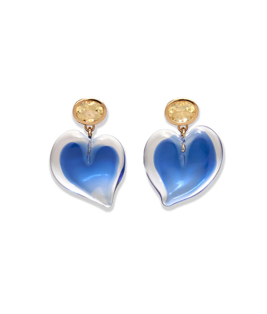 DALI HEART EARRINGS