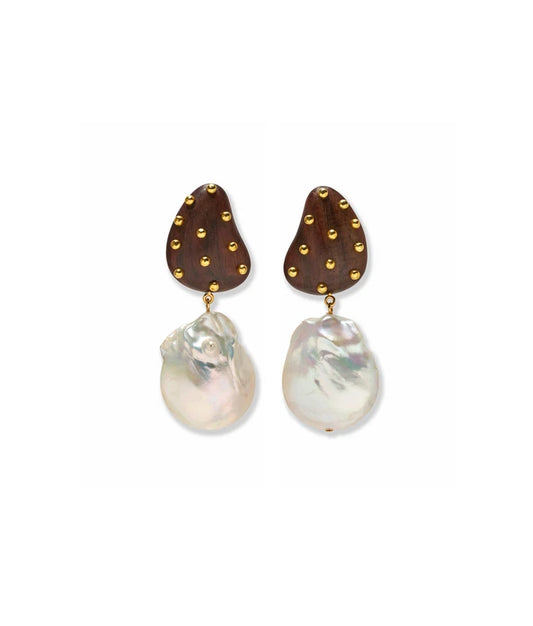 ORBIT EARRINGS IN PEARL