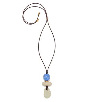 MUSEO CORD II NECKLACE IN SEA