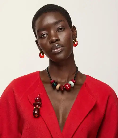 MINI ORGANIC HOOPS IN CHERRY