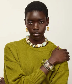 MONUMENT COLLAR IN SEA GLASS