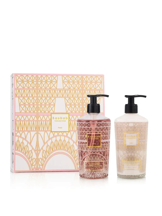 PARIS BODY & HAND LOTION + HAND WASH GEL