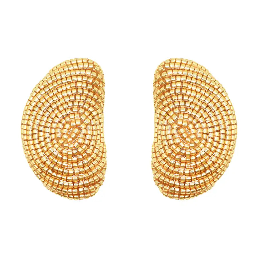 MINI MURA EARRINGS- GOLD