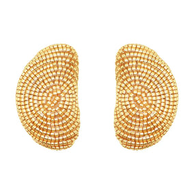 MINI MURA EARRINGS- GOLD