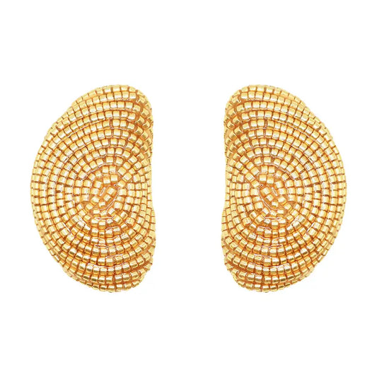 MINI MURA EARRINGS- GOLD