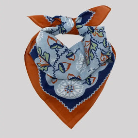 Cotton Acorn Bandana - Cloudy