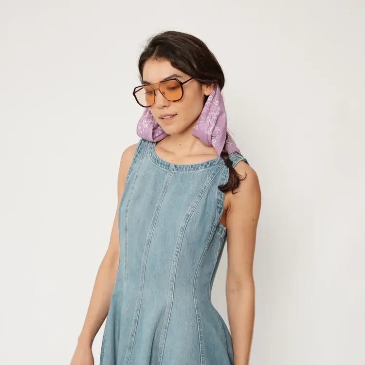Cotton Field Bandana - Viola