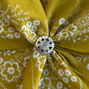 Concho Scarf Slide - Monte