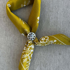 Concho Scarf Slide - Monte