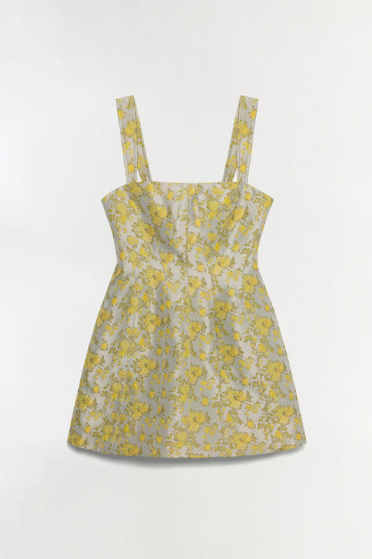 LYDIA JACQUARD MINI  DRESS