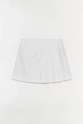 DEVLIN COTTON PLEATED MINI SKORT