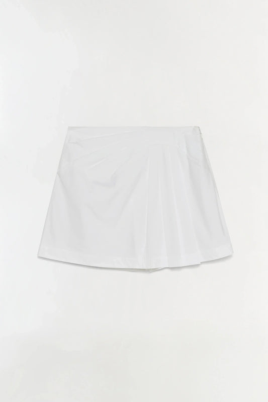 DEVLIN COTTON PLEATED MINI SKORT