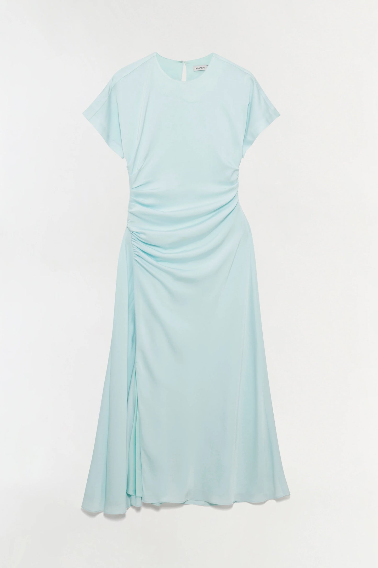 MARABELLA S/S DRAPED MIDI DRESS