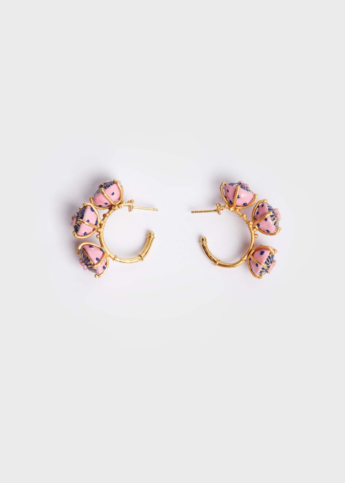 BLUE MAXI SOMBRERITO HOOPS