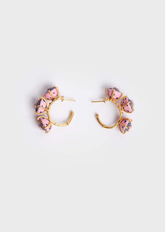 BLUE MAXI SOMBRERITO HOOPS