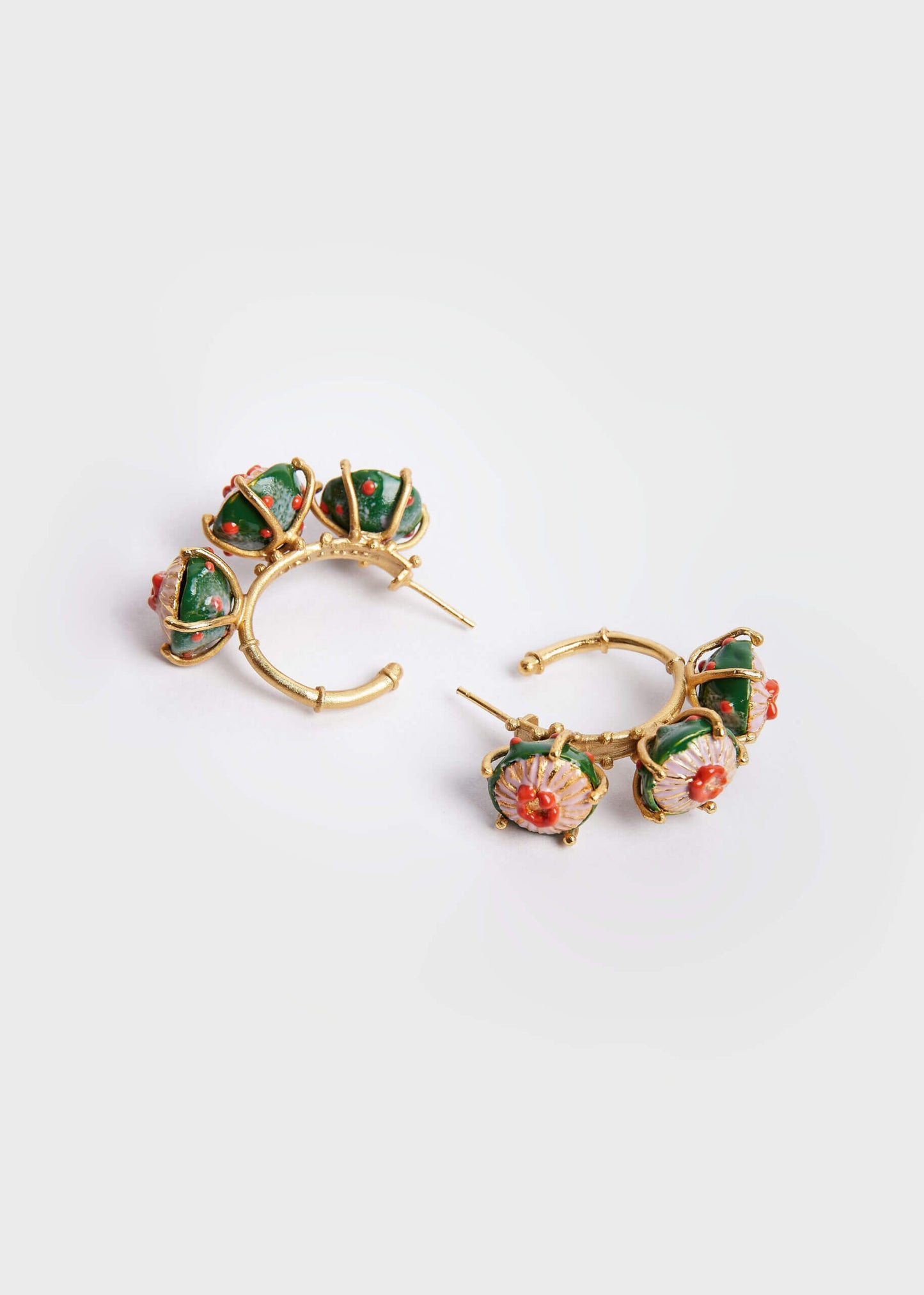GREEN MAXI SOMBRERITOS HOOPS