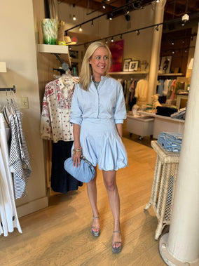 EFFIE BUBBLE MINI DRESS