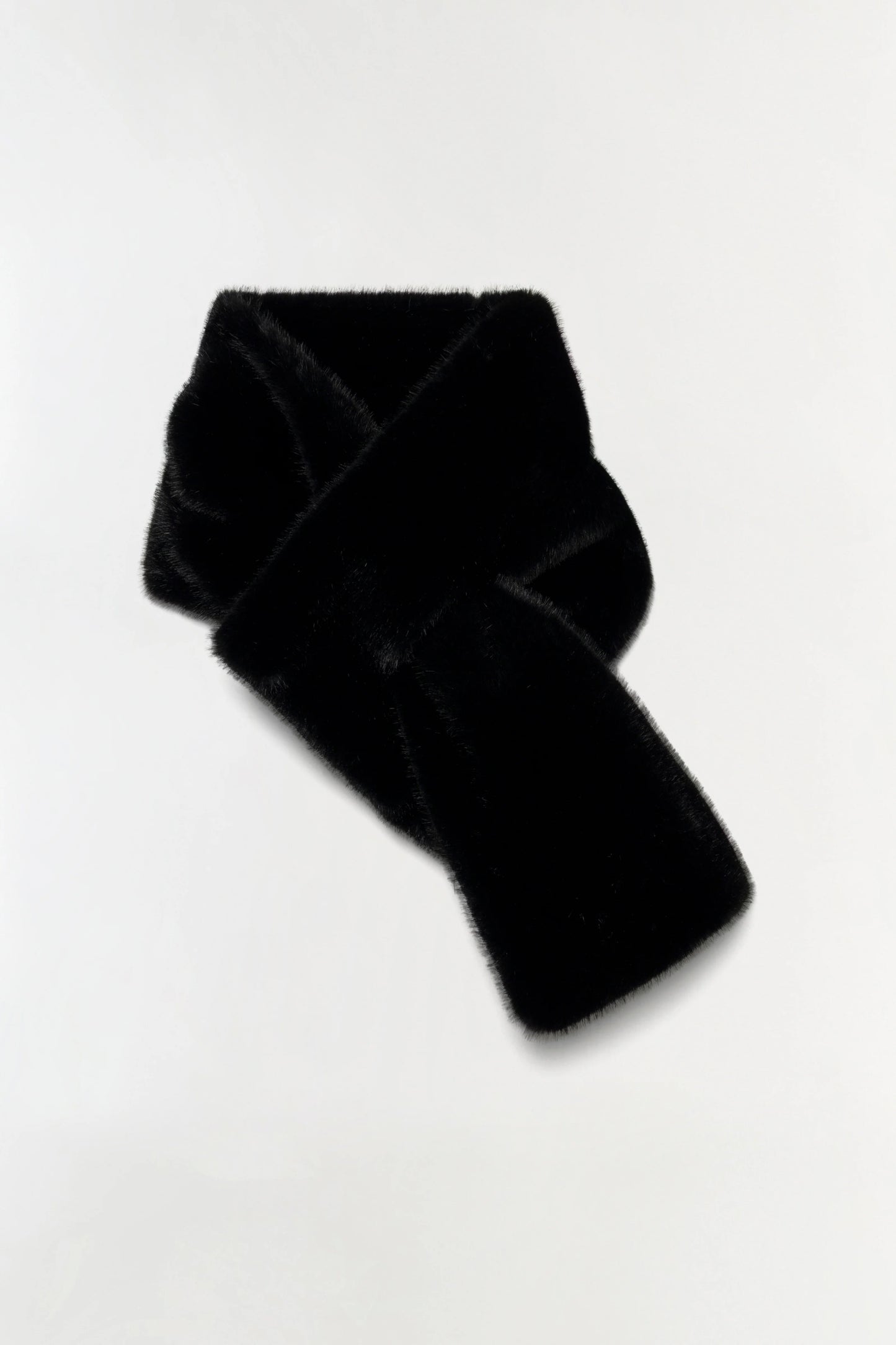 ANIA SQUARE FAUX FUR SCARF