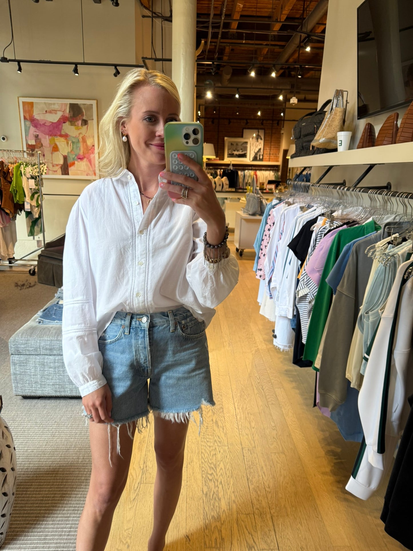 RENATA SHIRT- WHITE