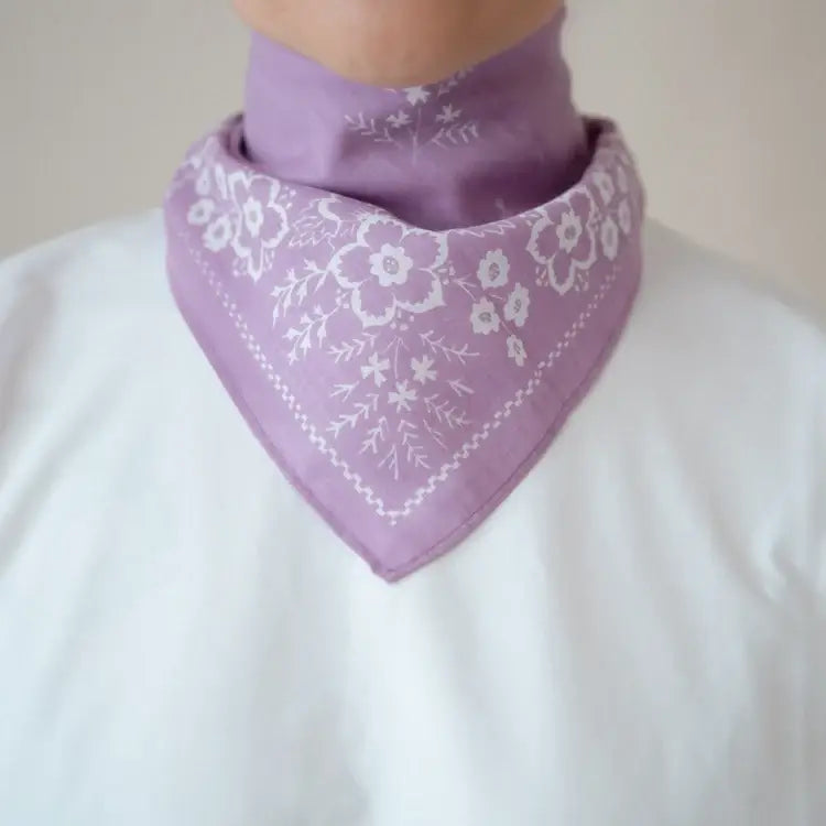 Cotton Field Bandana - Viola