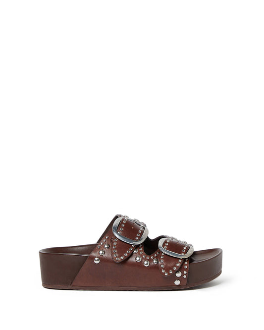 JACK TWO BAND SANDAL WITH STUDS