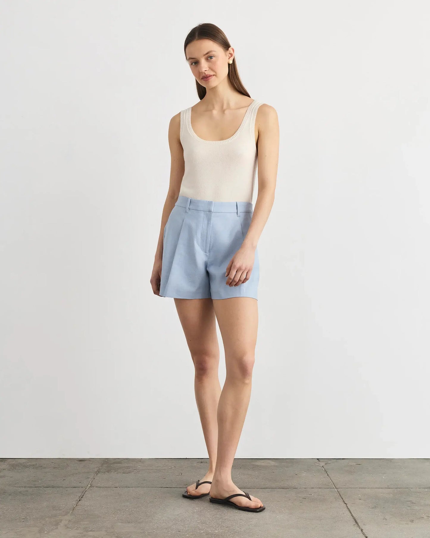 JODI SHORT-POWDER BLUE