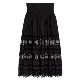 THE ROSETTE CROCHET CANARY SKIRT