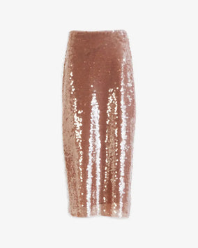 KIAH SKIRT- PRALINE