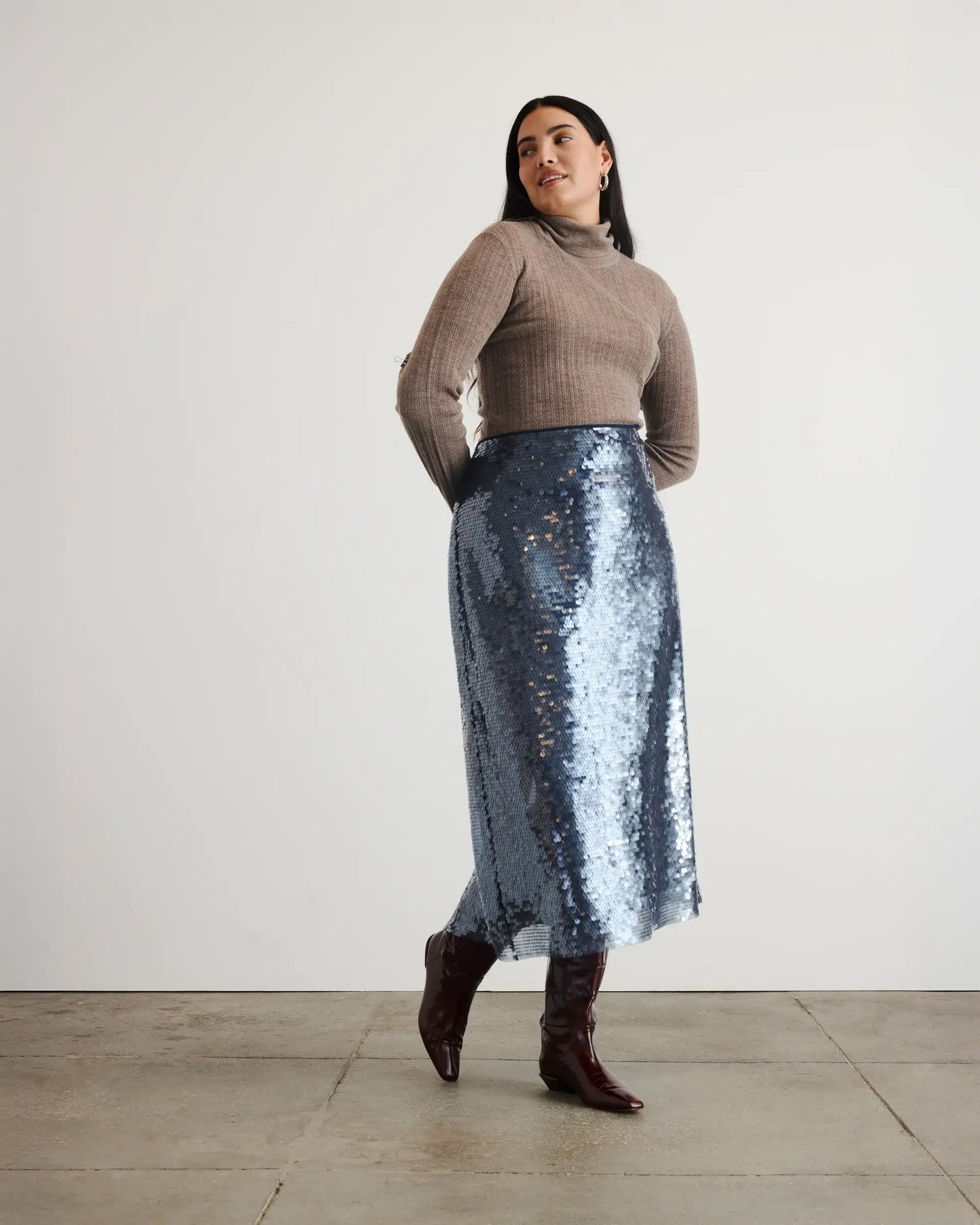 KIAH SKIRT- MIDNIGHT