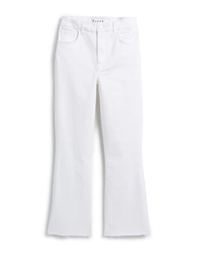 KILLIAN CROP FLARE JEAN- WHITE