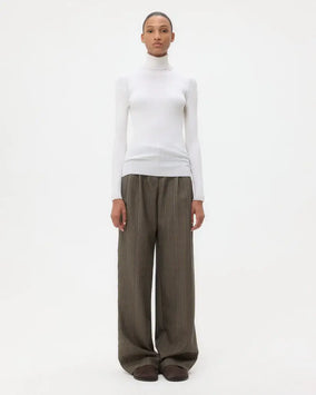 KNIT TURTLENECK- IVORY