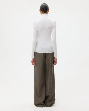 KNIT TURTLENECK- IVORY