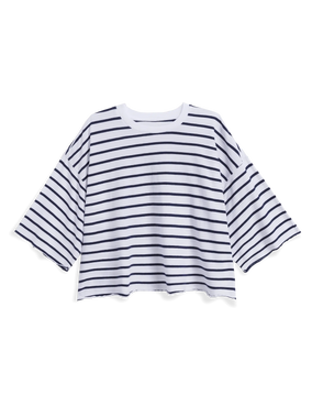 PRESLEY OVERSIZED CROP TEE