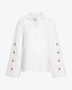 LALLY TOP- CHALK CHALK