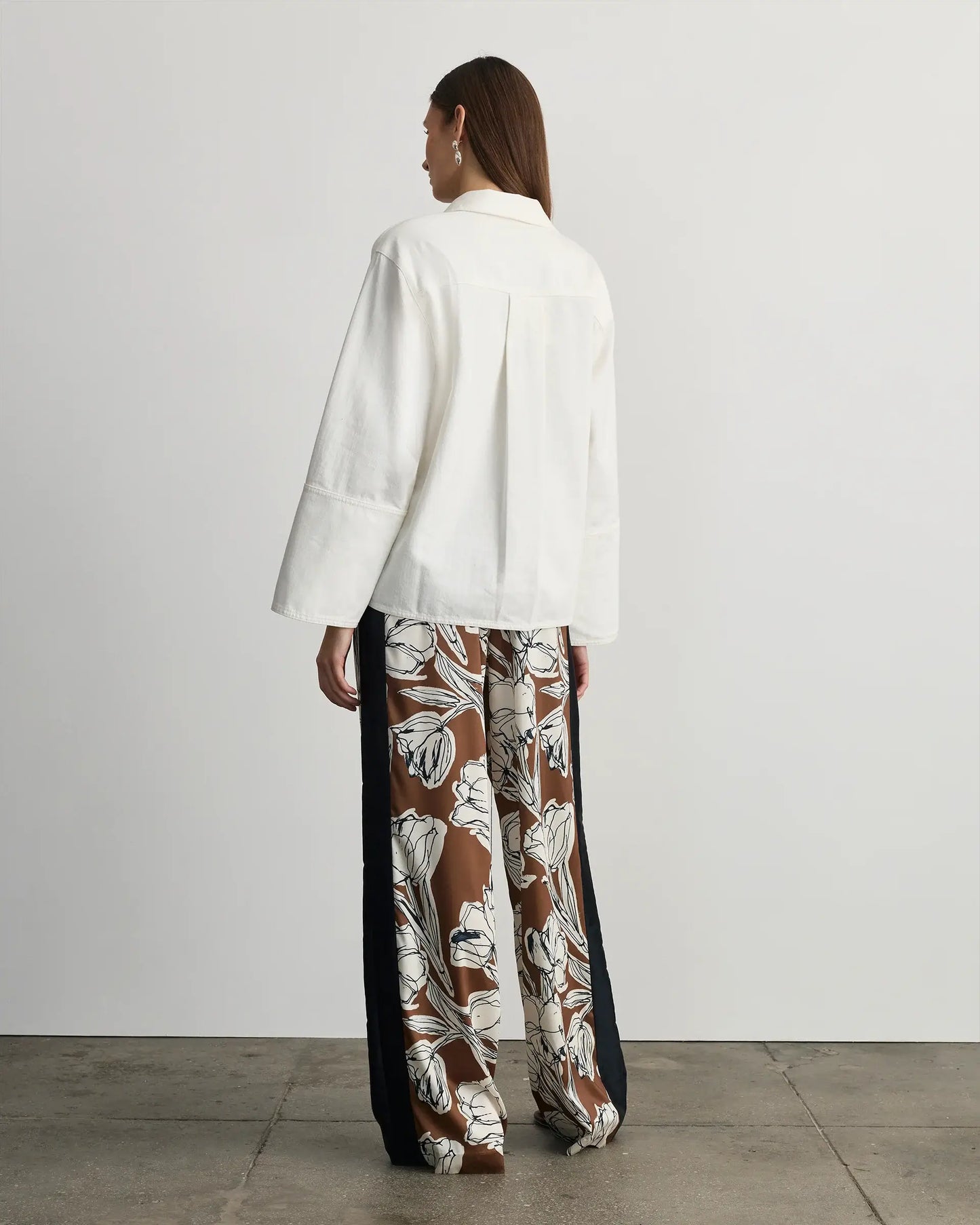 LALLY TOP- CHALK CHALK