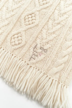MAVIS FRINGE KNIT VEST