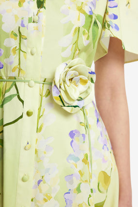 BIANCA SHORT SLEEVE MIDI DRESS