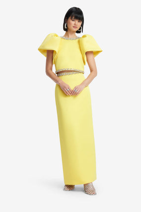 KYRA EMBELLISHED MAXI SKIRT