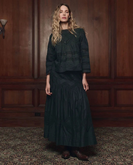 THE LATTICE LACE VICTORIAN SKIRT