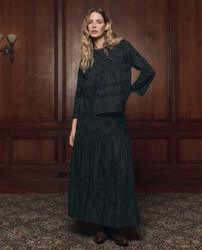 THE LATTICE LACE VICTORIAN SKIRT
