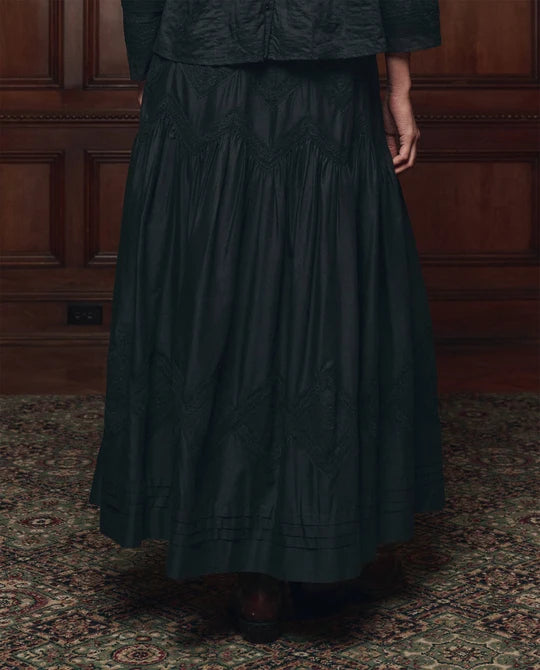 THE LATTICE LACE VICTORIAN SKIRT