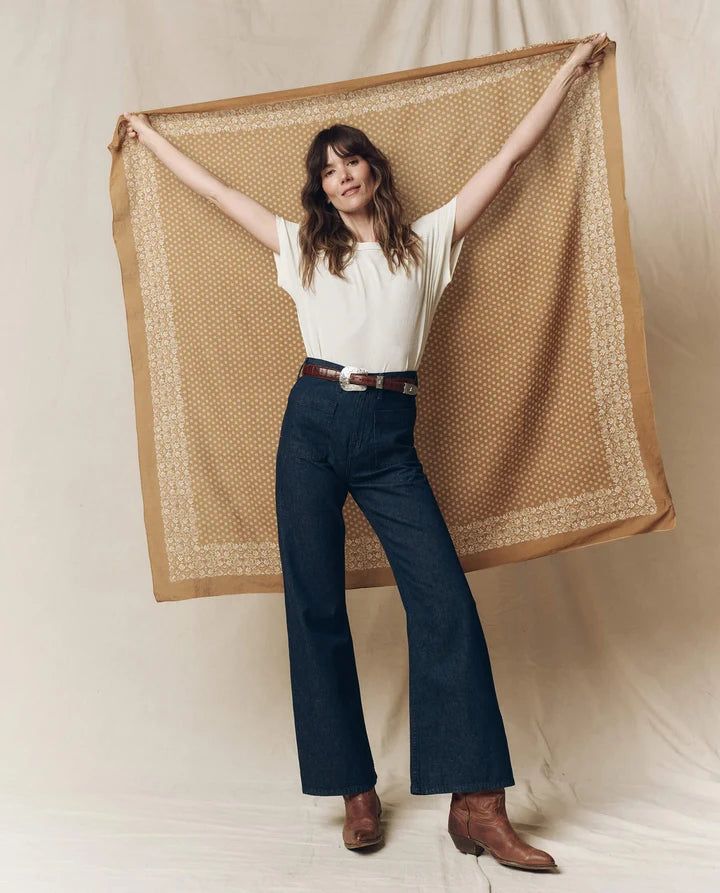 THE BIG BANDANA IN MARIGOLD