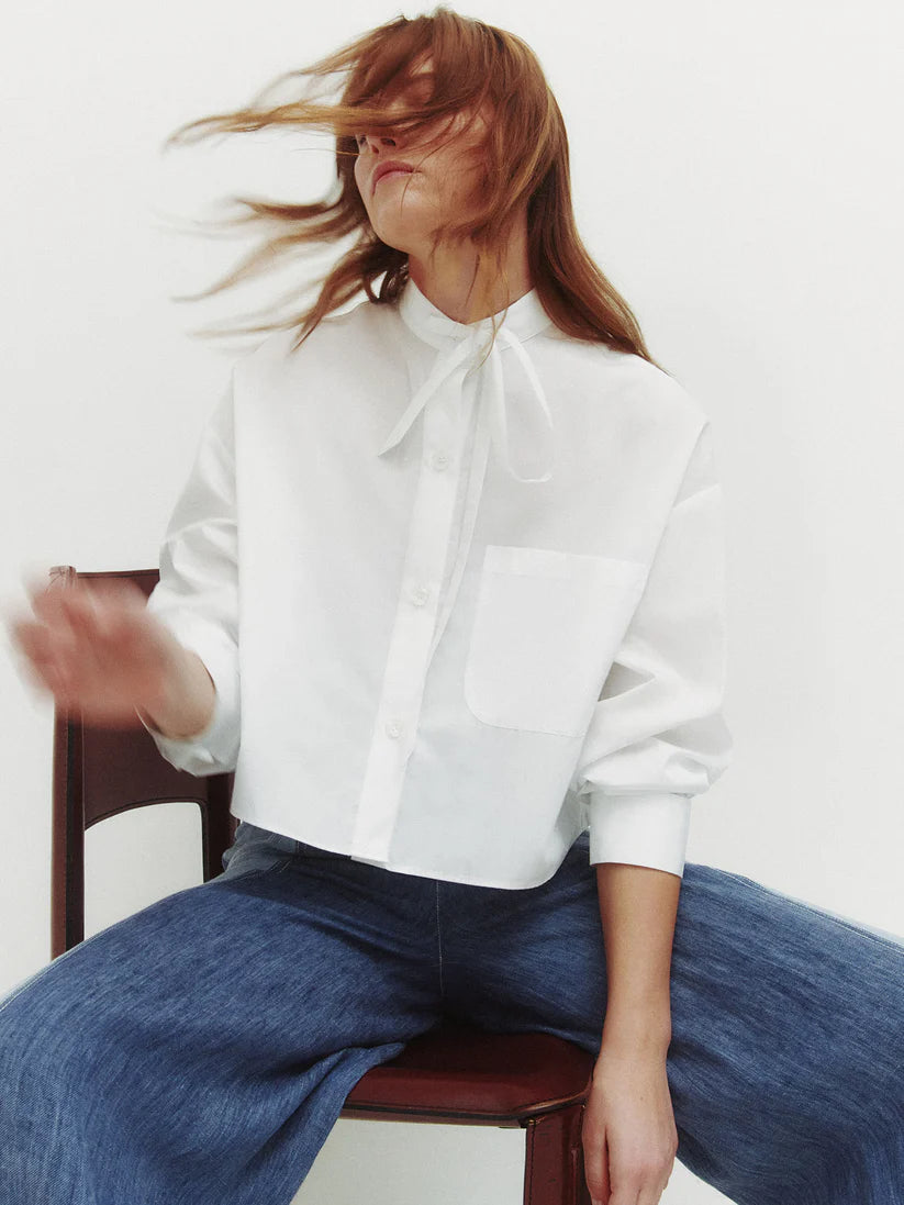 WHITE DARLING SHIRT