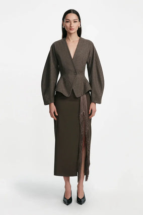 PEPLUM JACKET