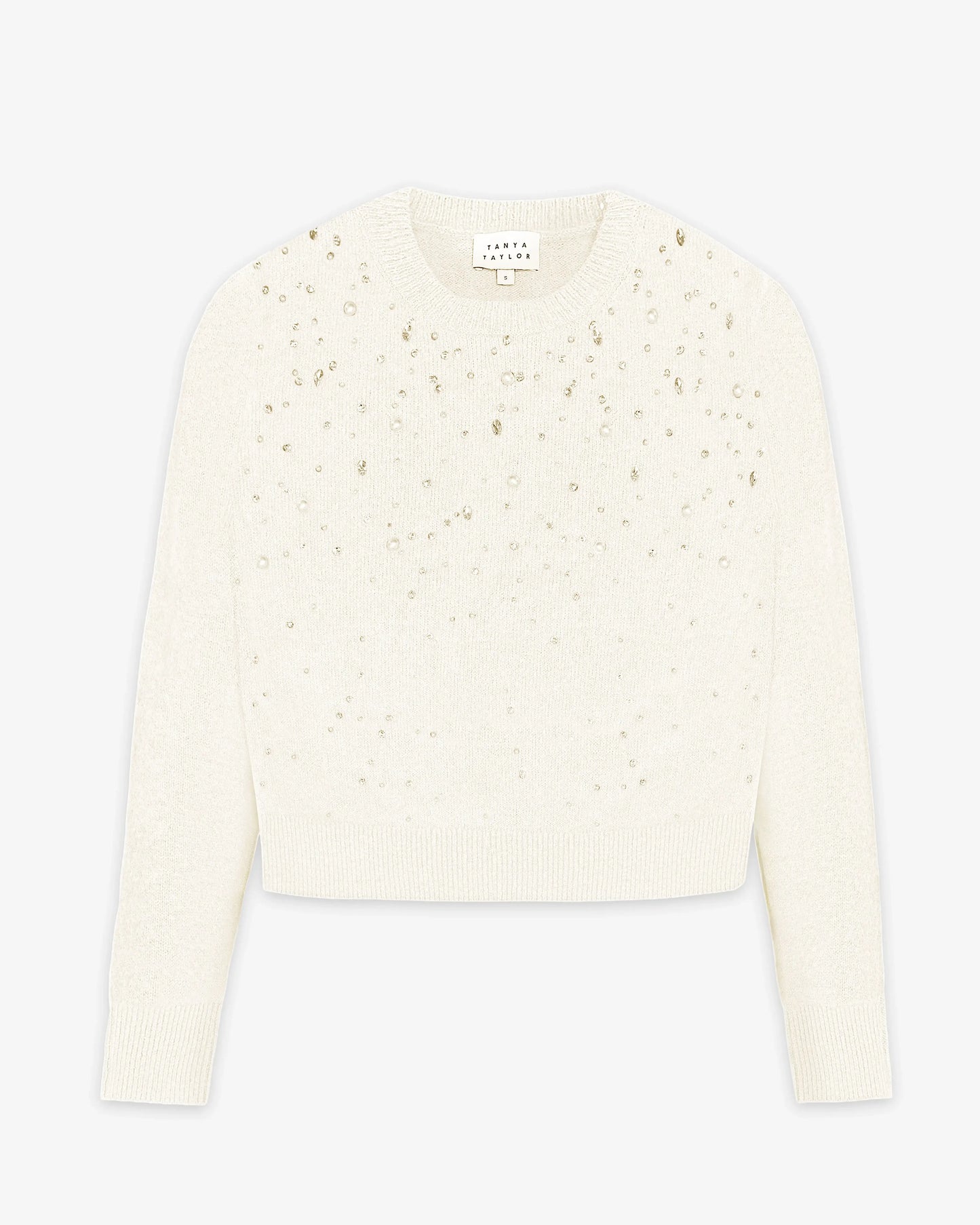 LEXIA EMBELLISHED SWEATER