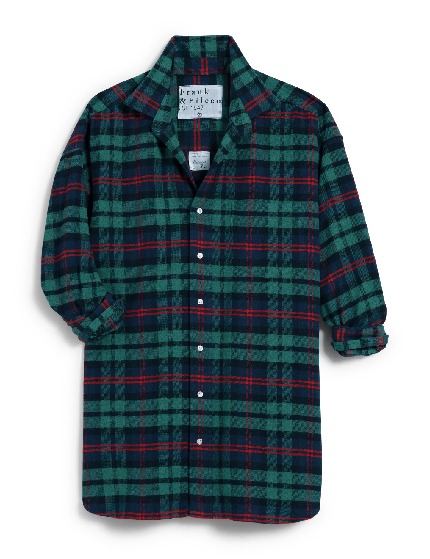 MACKENZIE ONE-SIZE BUTTON UP SHIRT