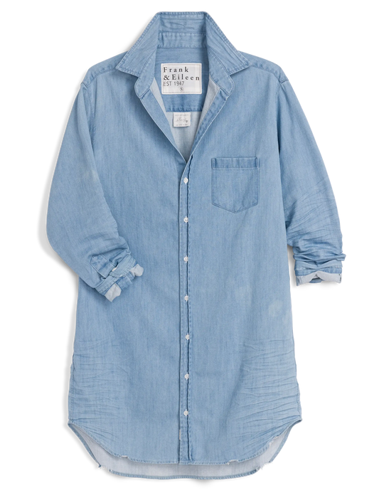 MARY SHIRTDRESS- CLASSIC BLUE